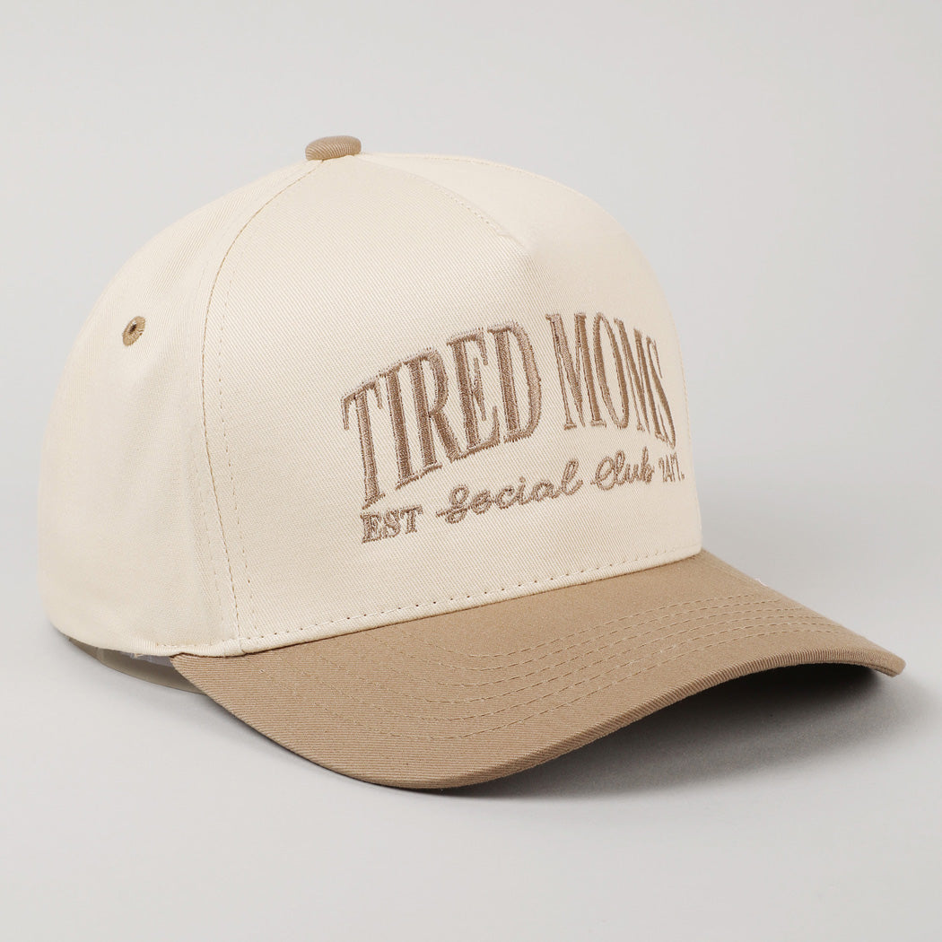 Tired Moms Social Club - Hat (Beige)