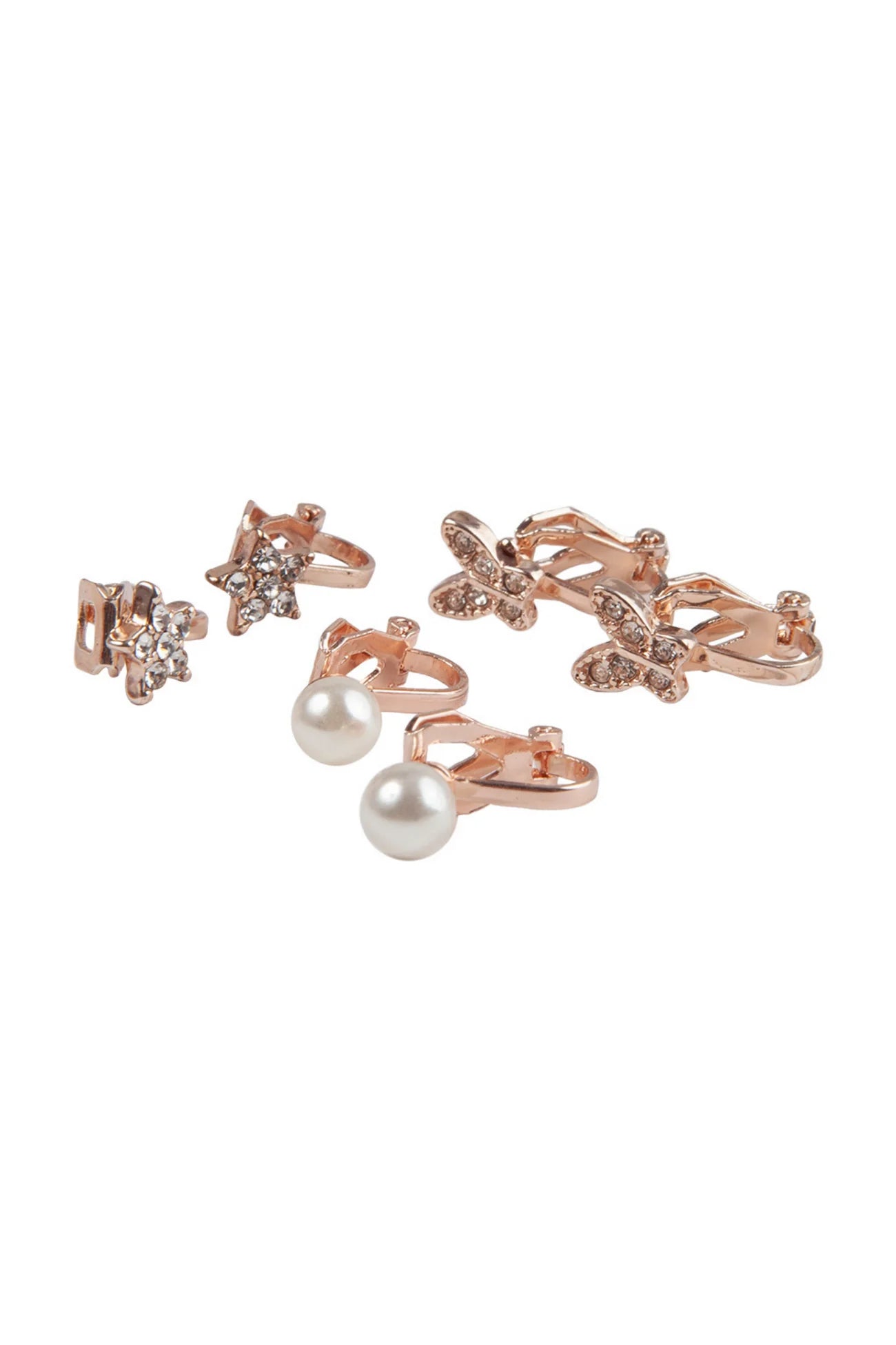 Boutique Dazzle Clip on Earrings