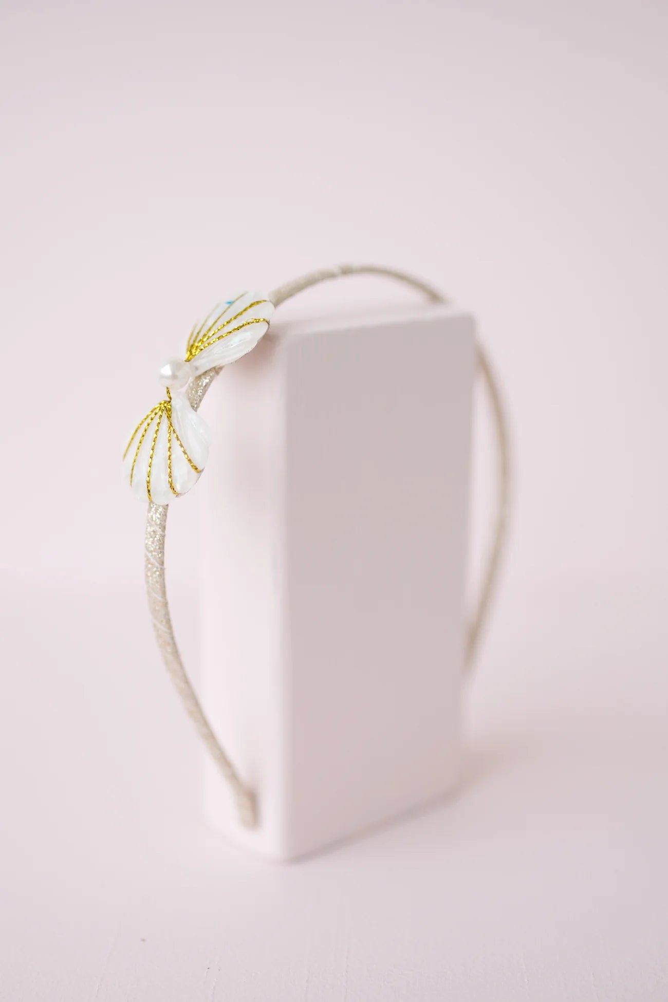 Boutique Golden Mermaid Shell Headband