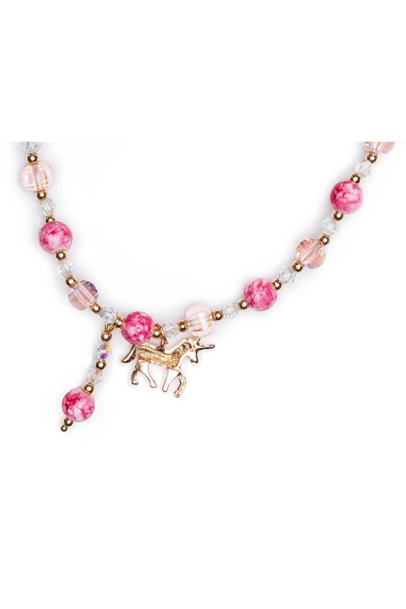 Boutique Pink Crystal Necklace Assortment