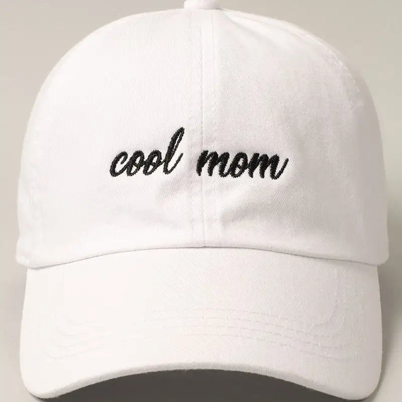 Cool Mom Hat (white)