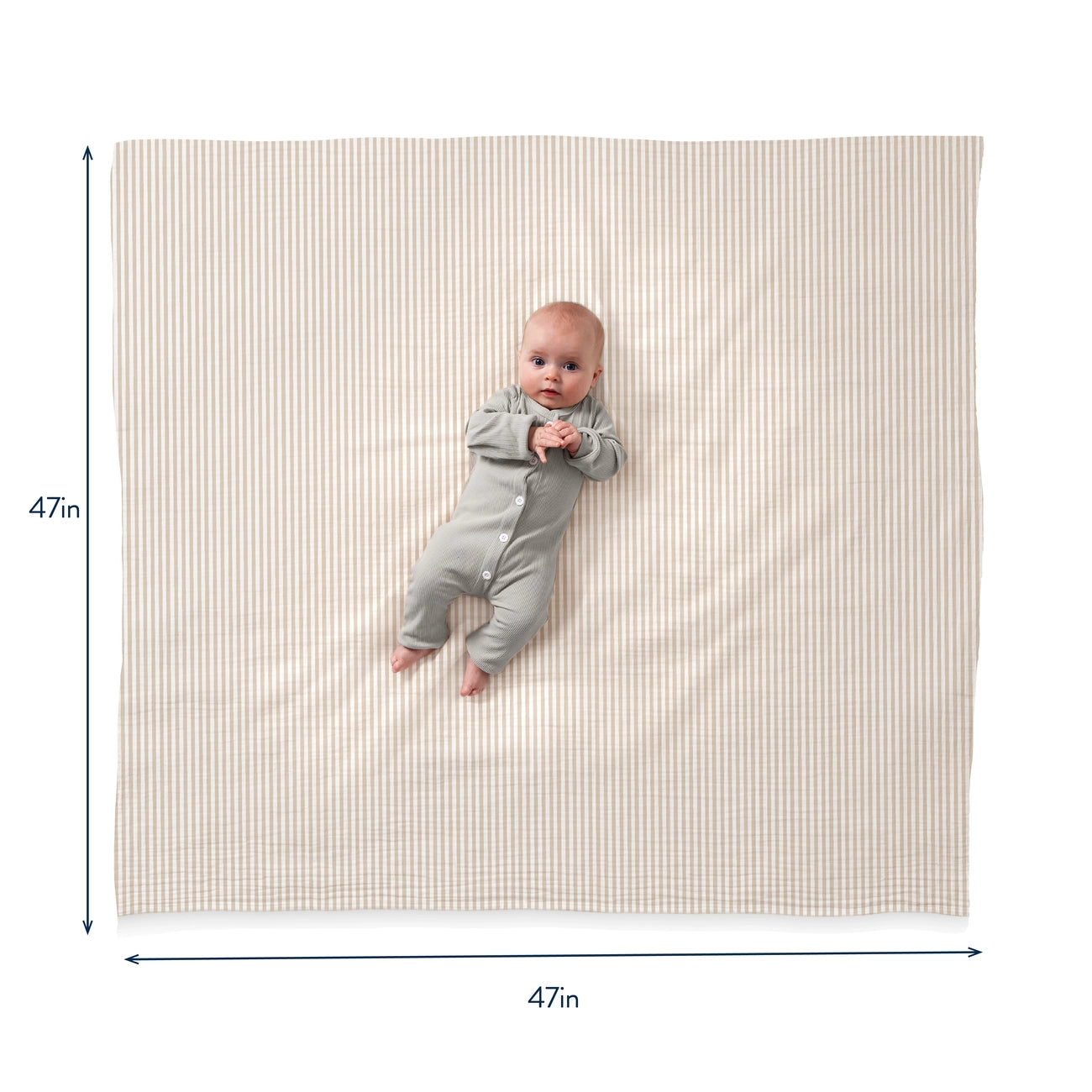 Itzy Ritzy- Breastfeeding Boss - Multipurpose Cover (Chai Stripes)