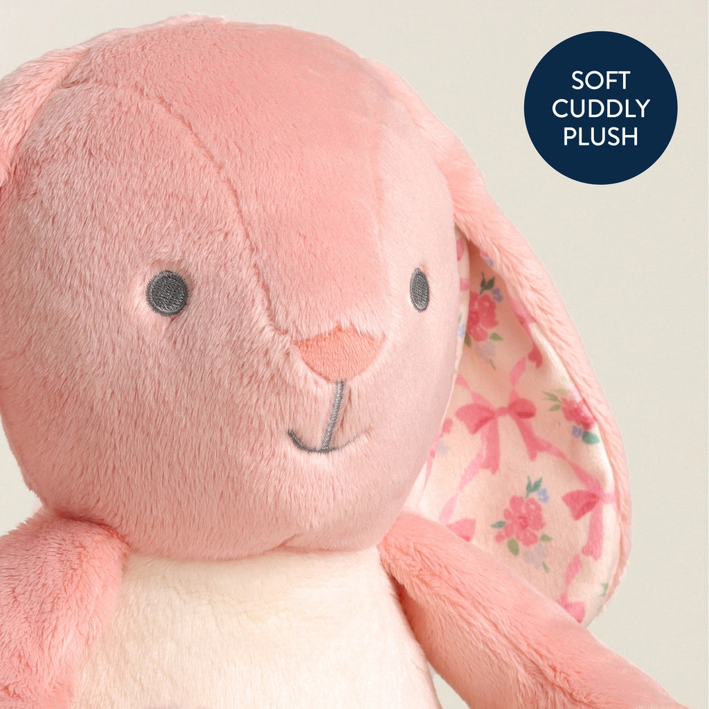 Itzy Ritzy - Sweetie Snuggles Plush (Pink Bunny)