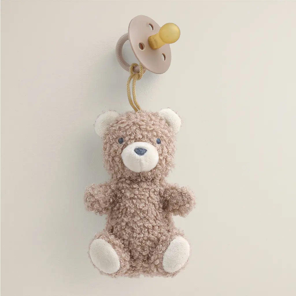 Bitzy Pal - Natural Rubber Pacifier and Plush (Bear)