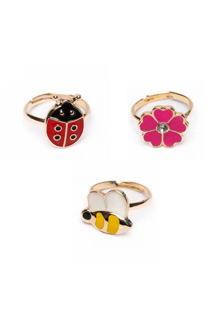 Great Pretenders - Lady Bug Garden Ring Set
