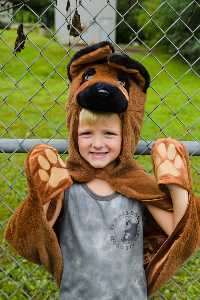 Great Pretenders - German Shepherd Dog Cuddle Cape (size 4-6T)