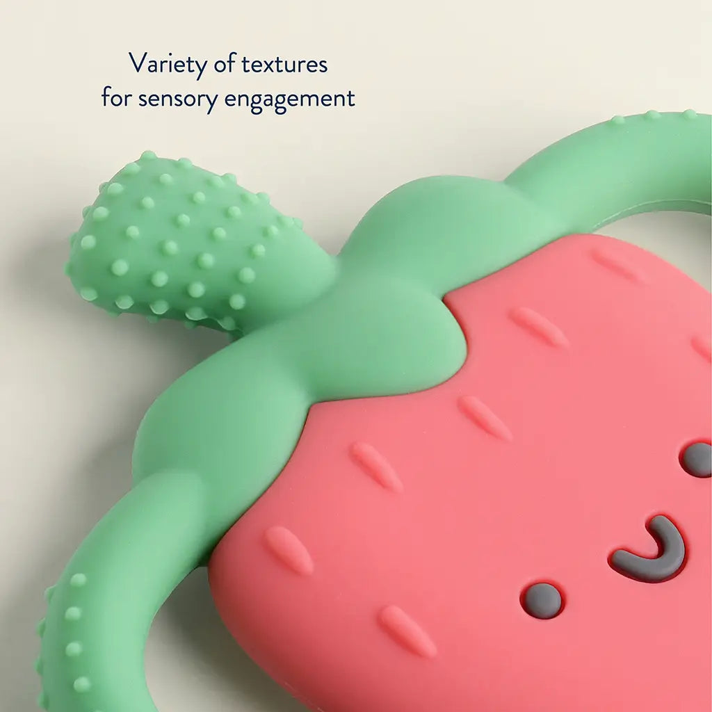 Itzy Ritzy - Strawberry Teether