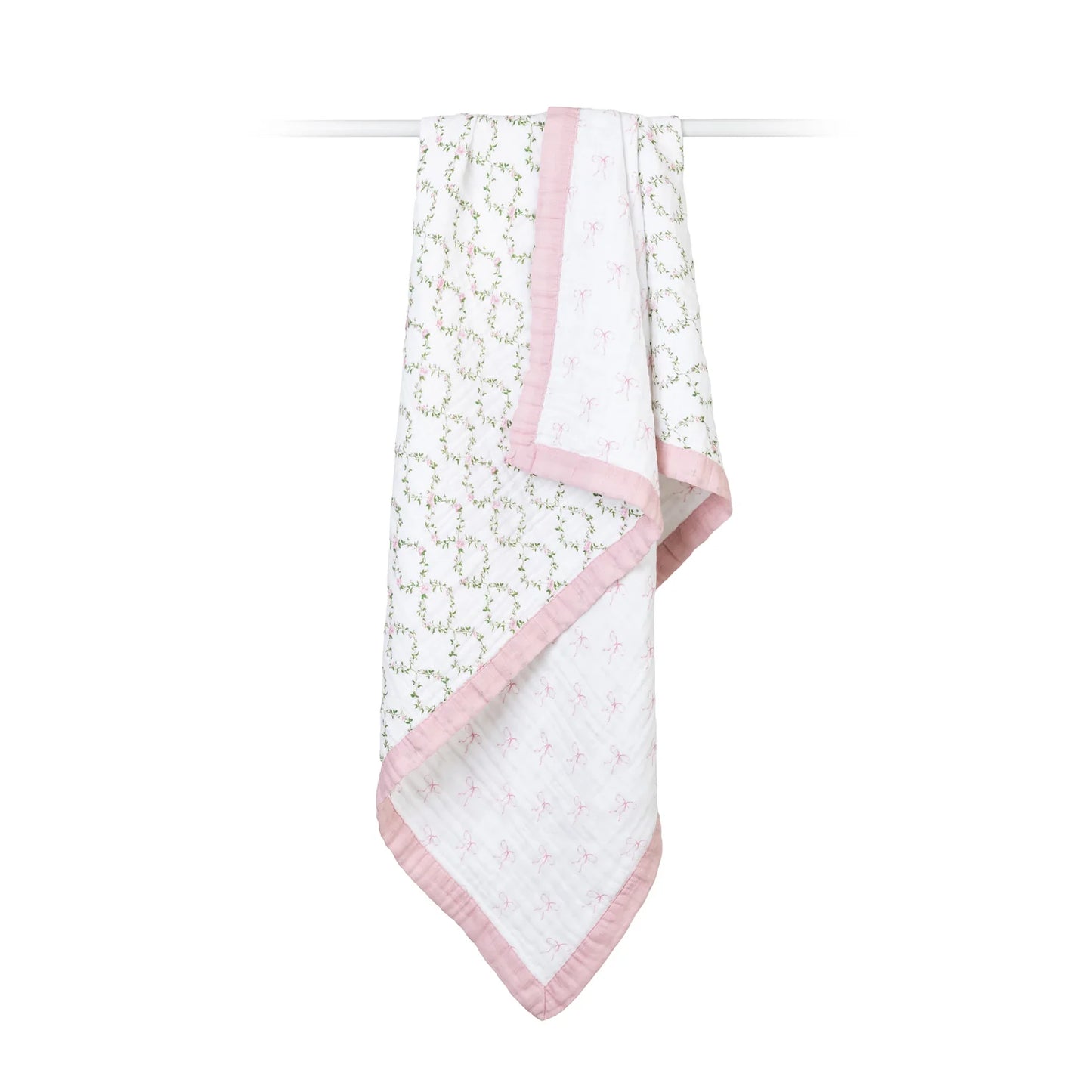 Lulujo - Classic Quilt (Bows & Rose Trellis)