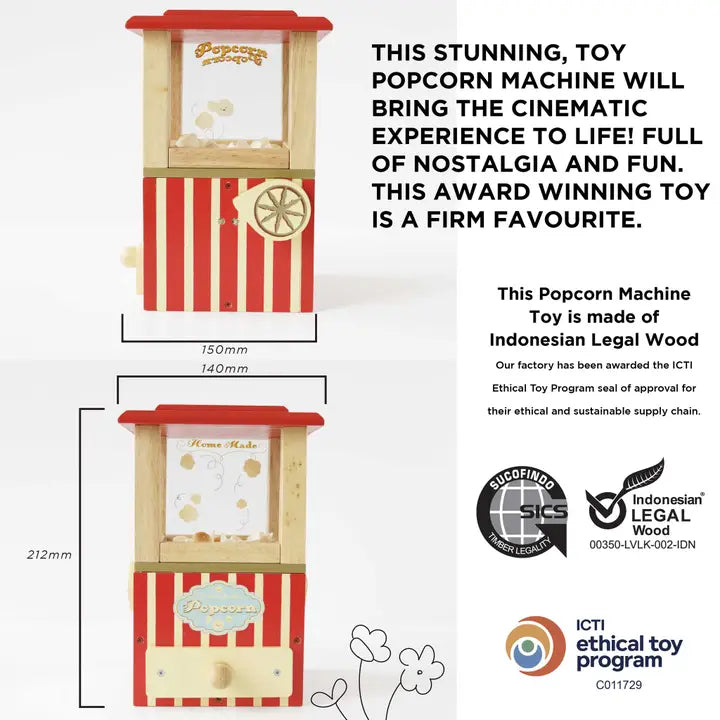 Le Toy Van - Vintage Popcorn Maker