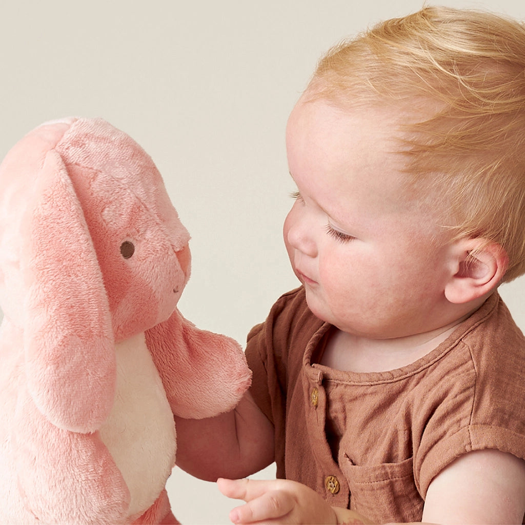 Itzy Ritzy - Sweetie Snuggles Plush (Pink Bunny)