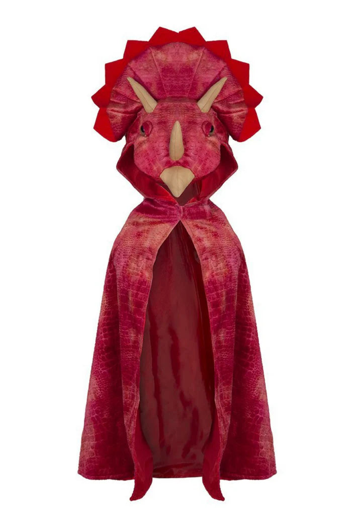 Great Pretenders - Triceratops Hooded Dinosaur Cape