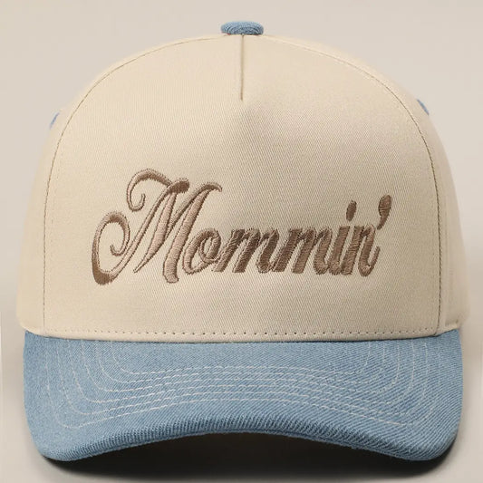 Mommin' - Hat (Light Denim)