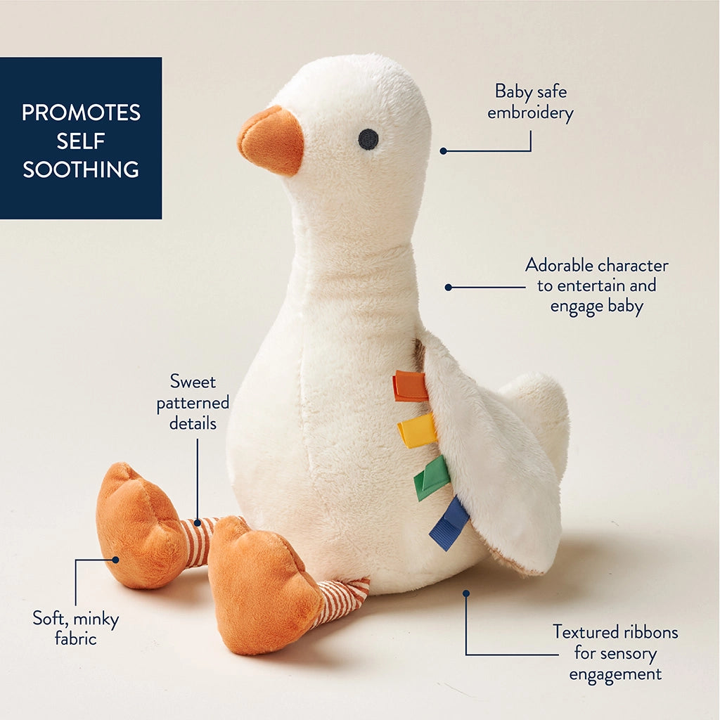 Itzy Ritzy - Sweetie Snuggles Plush (Goose)