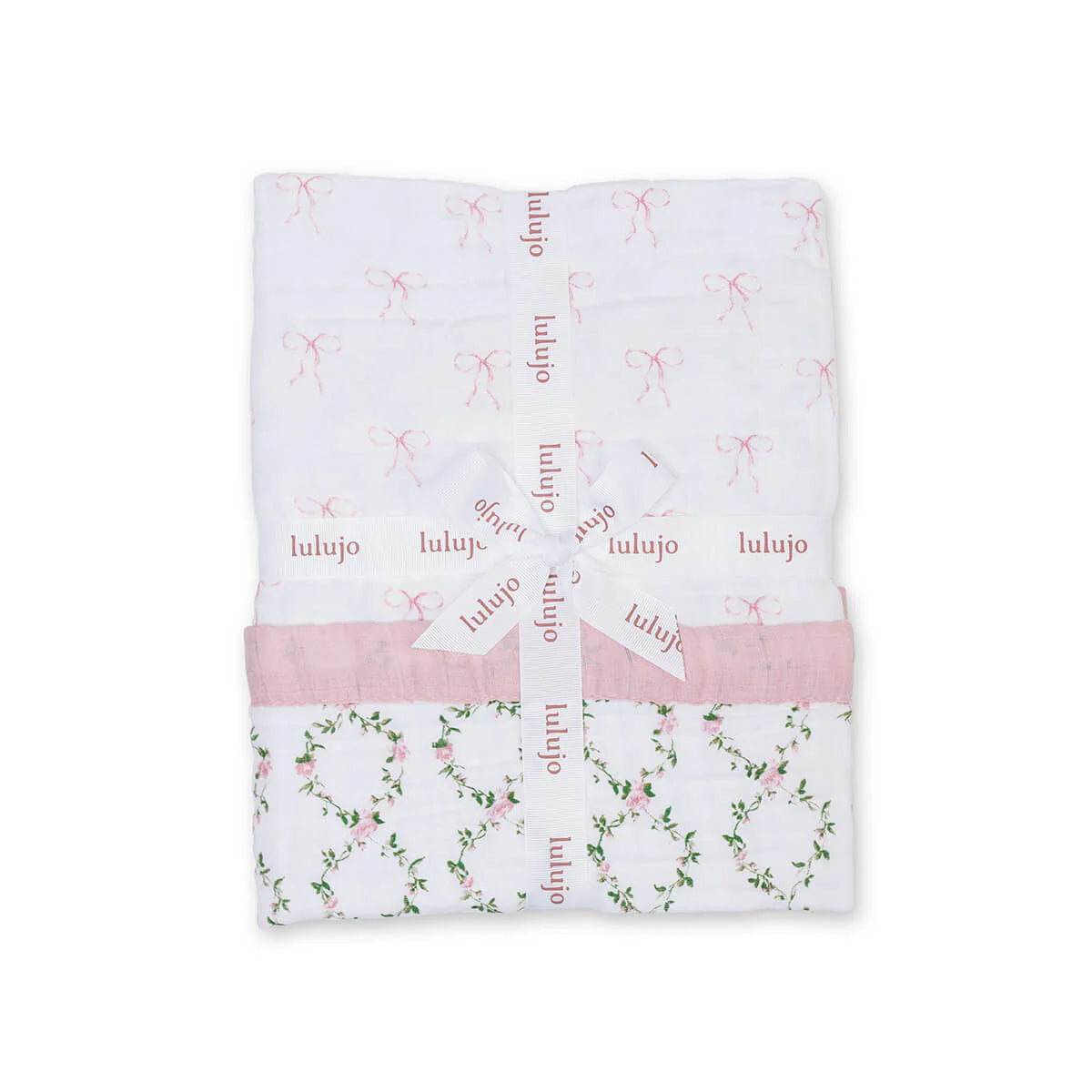 Lulujo - Classic Quilt (Bows & Rose Trellis)