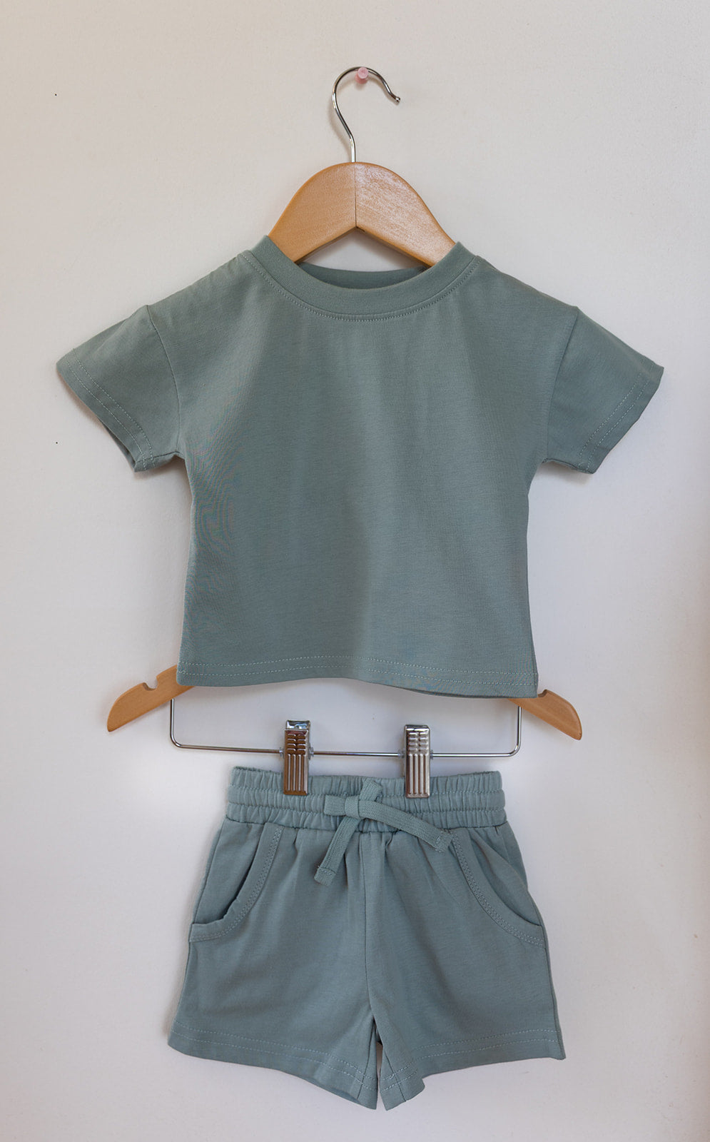 Sawyer + Sunny - Organic Cotton Short Set (Juniper)