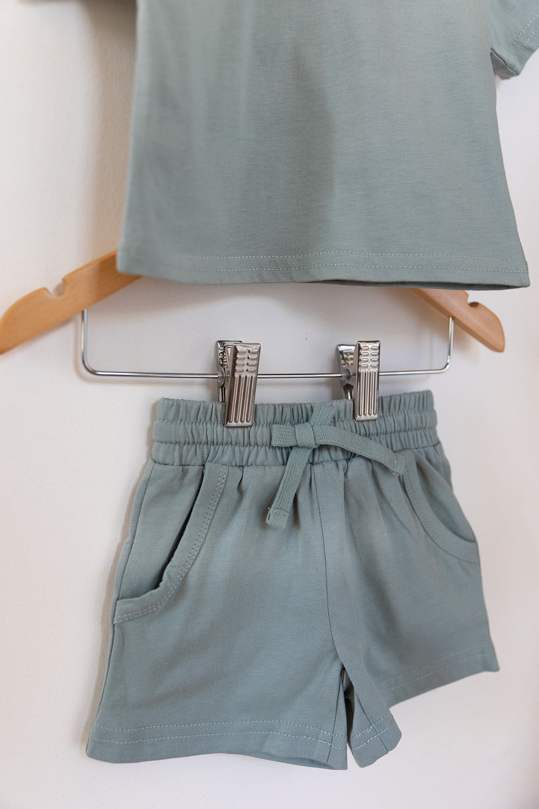 Sawyer + Sunny - Organic Cotton Short Set (Juniper)