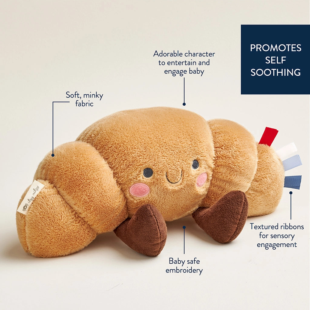 Itzy Ritzy - Sweetie Snuggles Plush (Croissant)