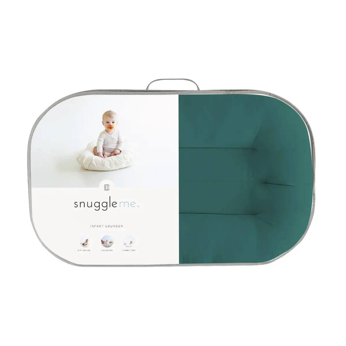 Snuggle Me Organic Infant Bare Lounger Moss