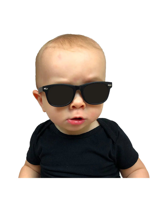 Babyfied Apparel - Classic Baby Sunglasses with Strap (age 6-24months)
