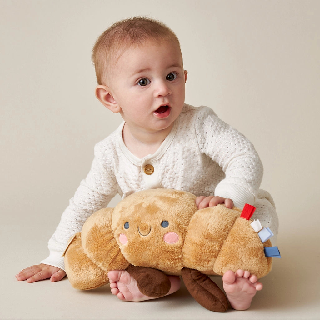 Itzy Ritzy - Sweetie Snuggles Plush (Croissant)