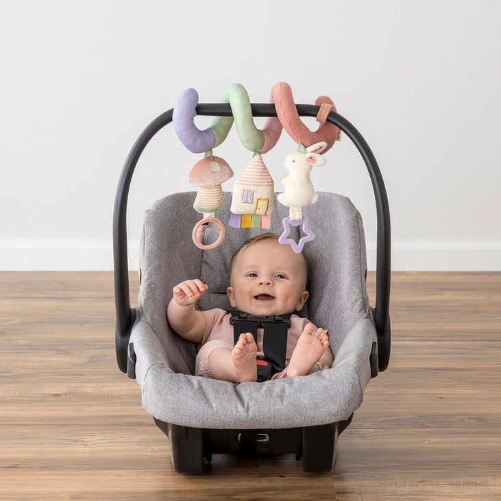 Itzy Ritzy - Spiral Car Seat Activity Toy (Pastel)