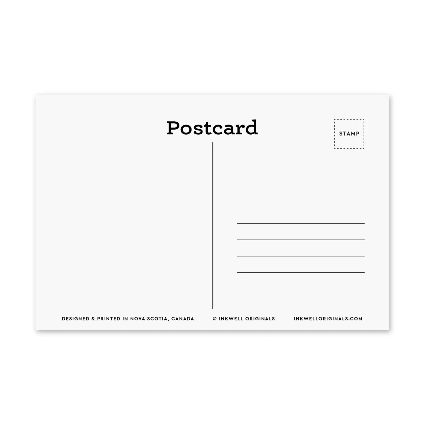 Salt Water Quote Postcard