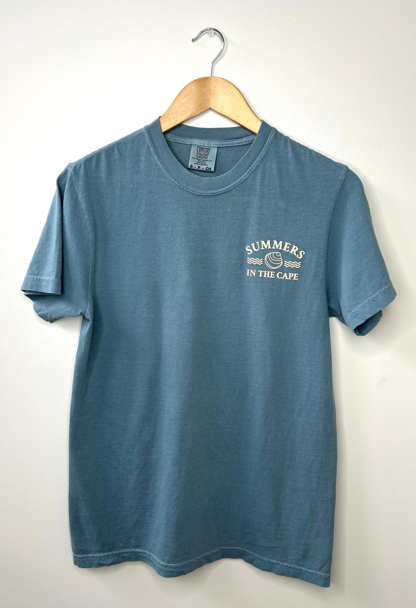 Sawyer + Sunny - Summers in the Cape - Short Sleeve Tee (Blue)