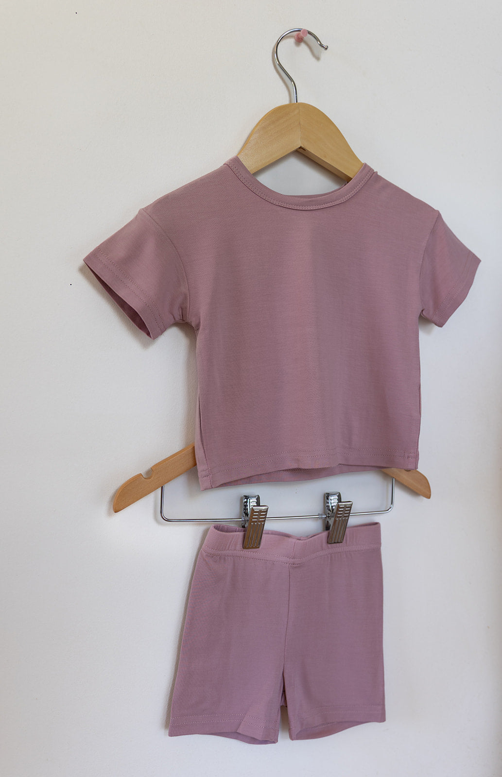 Sawyer + Sunny - Bamboo Short Set (Plum)