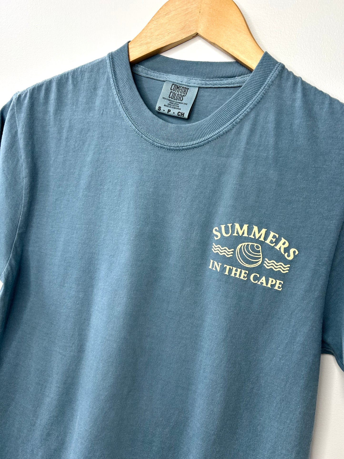 Sawyer + Sunny - Summers in the Cape - Short Sleeve Tee (Blue)