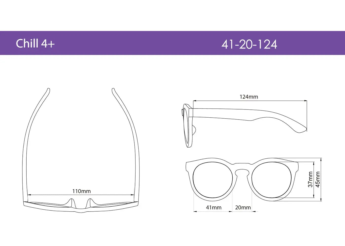 Real Shades Unbreakable UV Sunglasses (for Kids 4-6years) - Chill