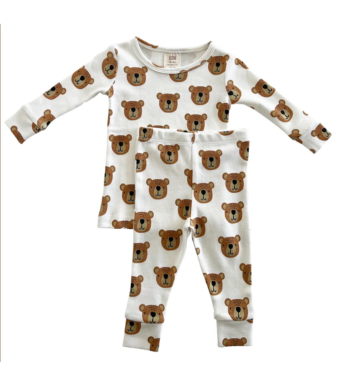 Siix Collection - Organic 2 Piece Set (Bear)