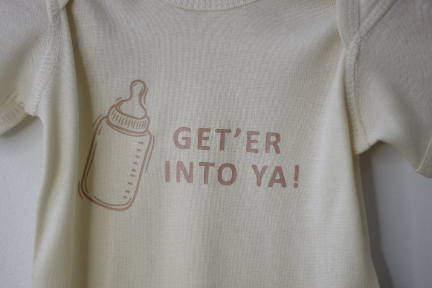 Sawyer + Sunny - Get Er Into Ya Bodysuit (Cream)