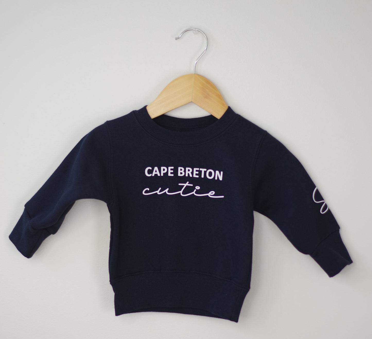 Sawyer + Sunny - Cape Breton Cutie Crewneck Sweater (Dark Navy)