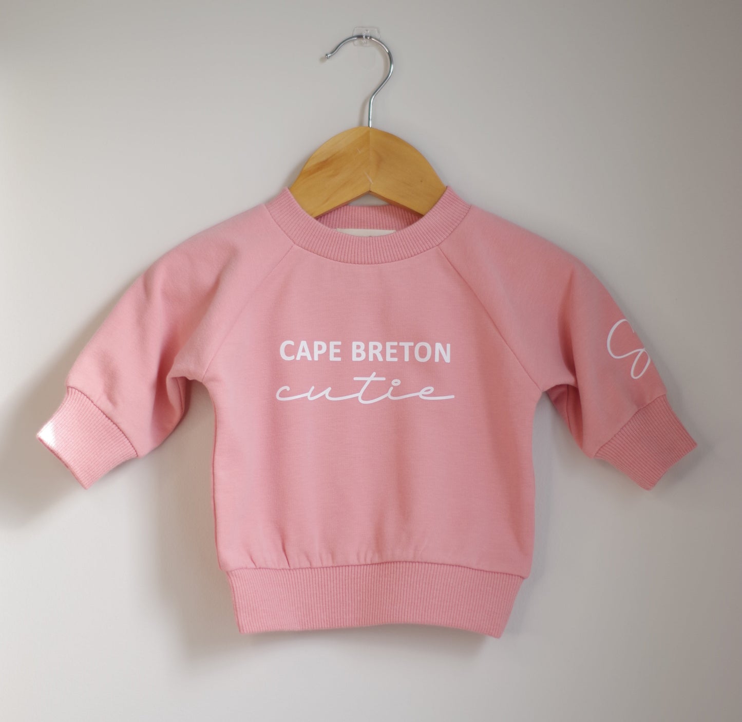 Sawyer + Sunny - Cape Breton Cutie Crewneck (Pink)