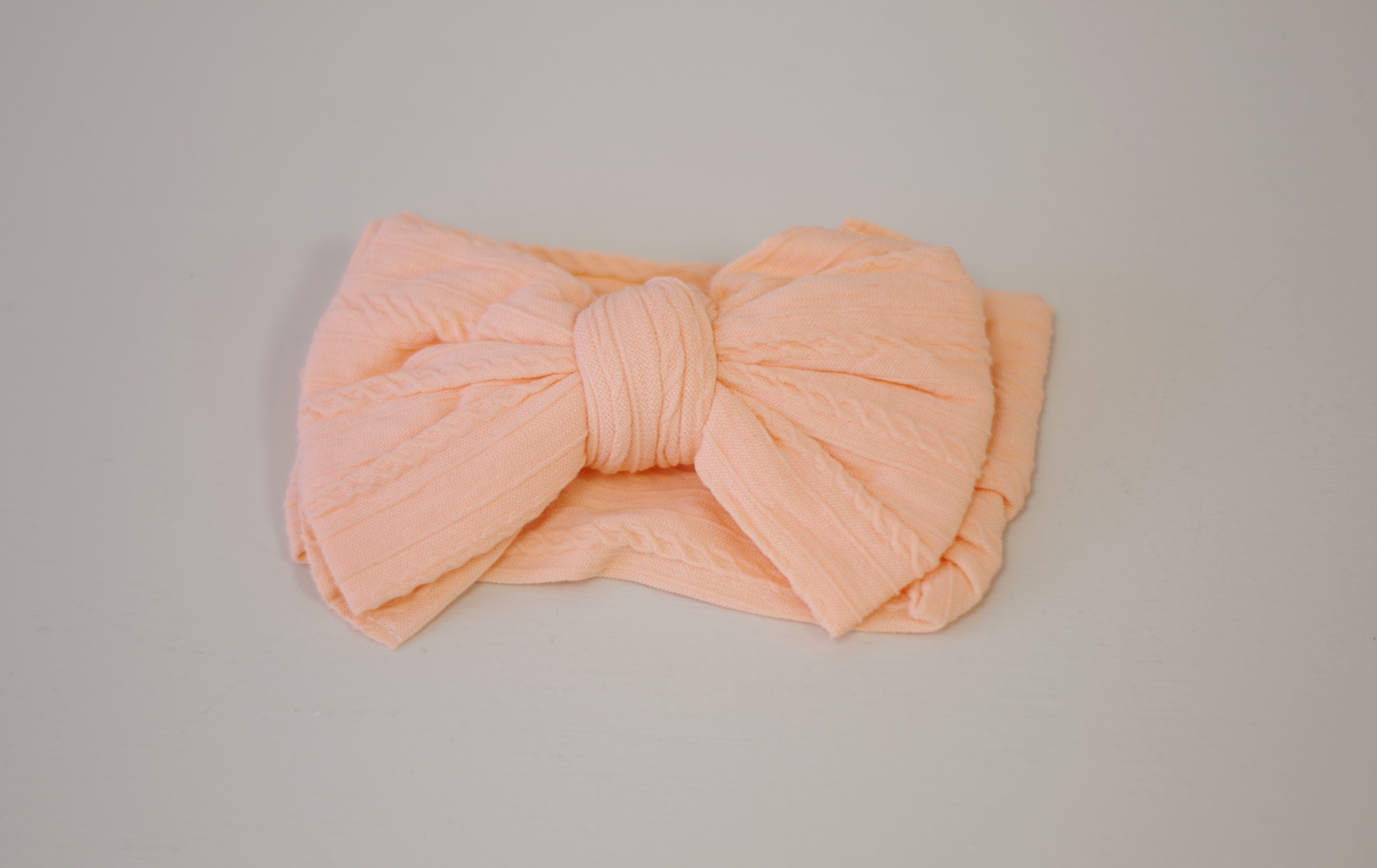 Harper Headband (Pale Peach)