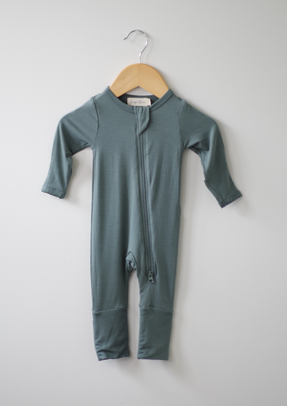Bamboo Baby Romper (Baltic)