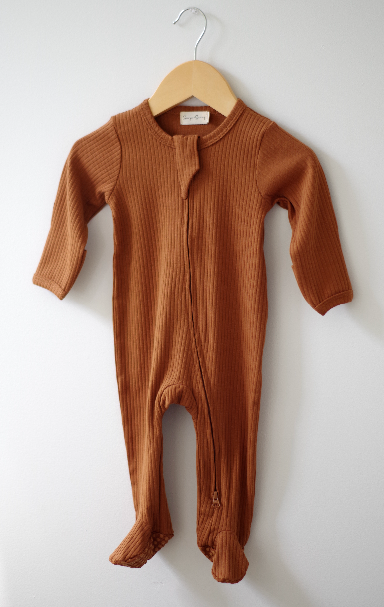 Sawyer + Sunny - Organic Cotton Ribbed Sleepers (9 options)