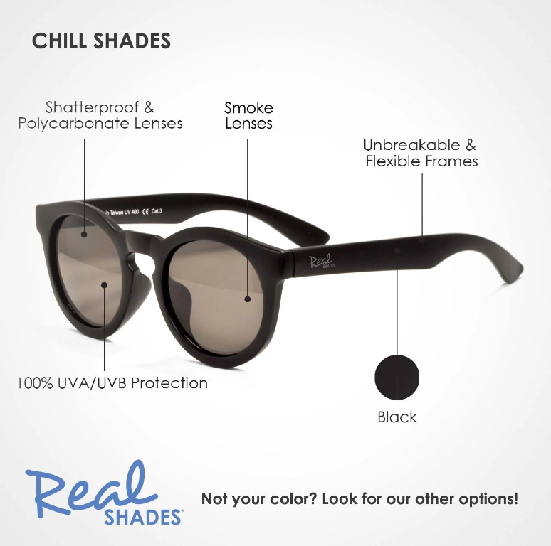 Real Shades Unbreakable UV Sunglasses (for Kids 4-6years) - Chill