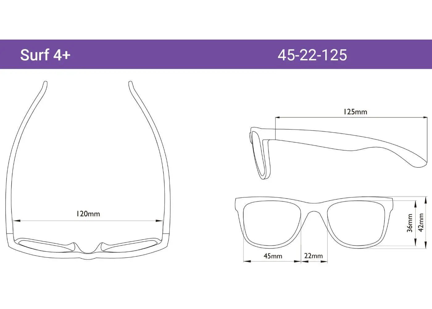 Real Shades Unbreakable UV Sunglasses (for Kids 4-6years) - Surf