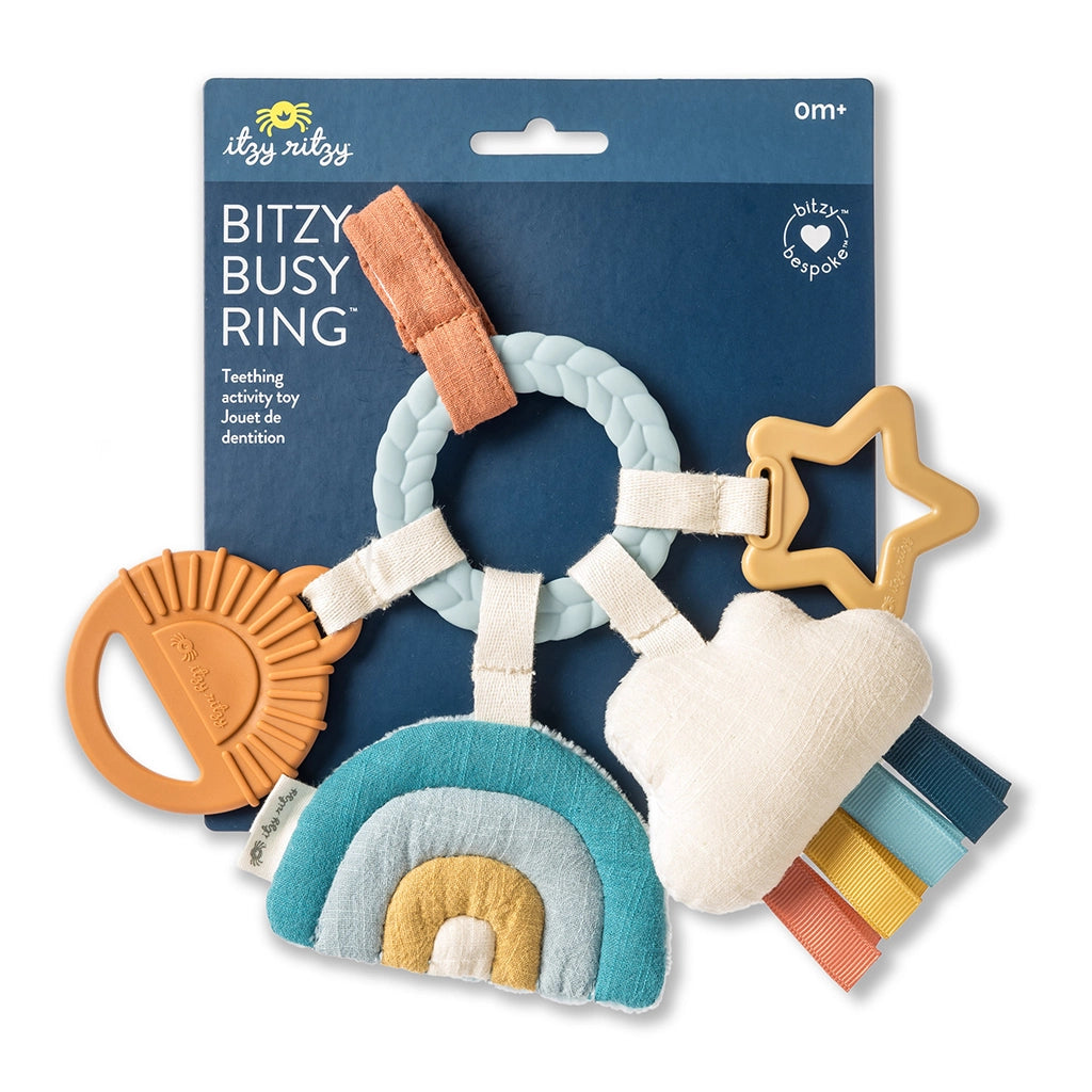 Itzy Ritzy - Bitzy Busy Ring (Rainbow)