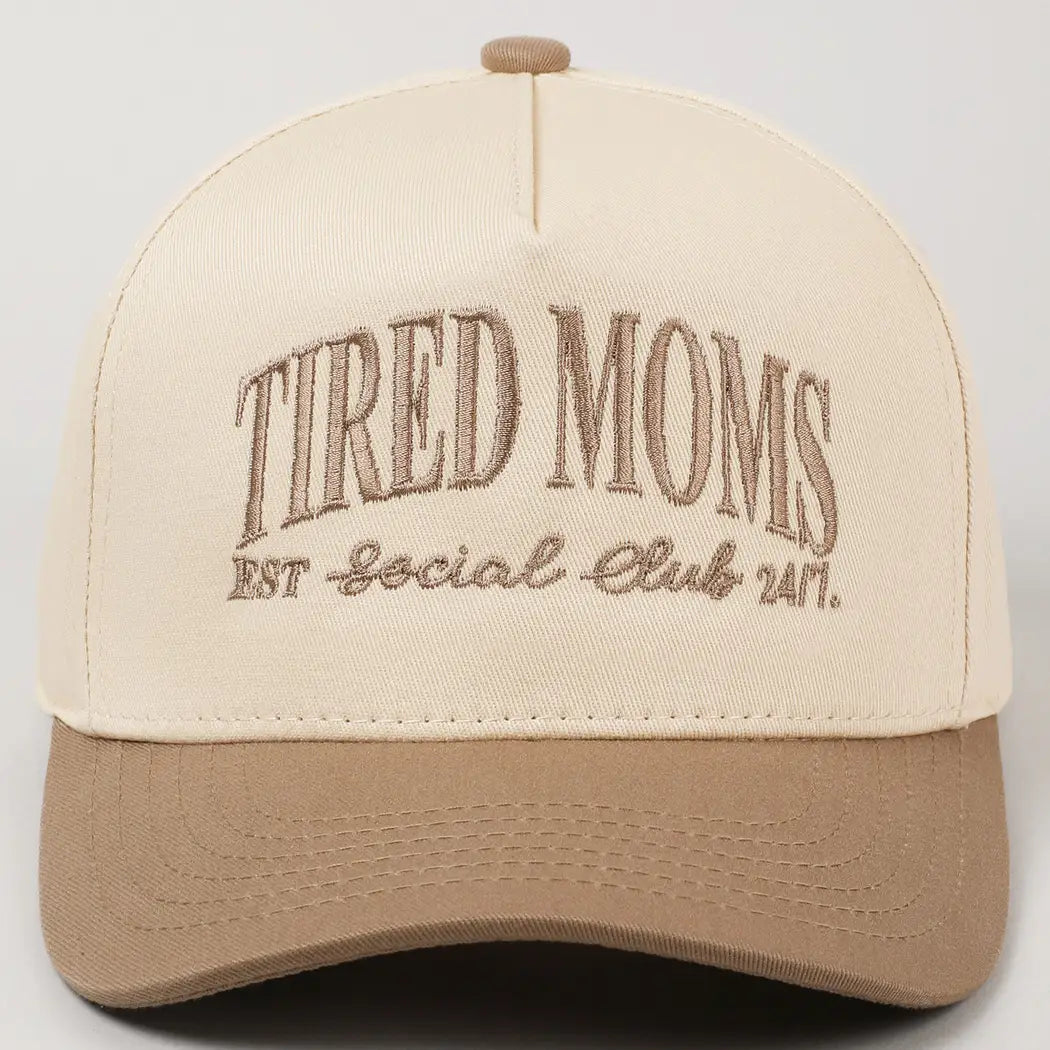 Tired Moms Social Club - Hat (Beige)