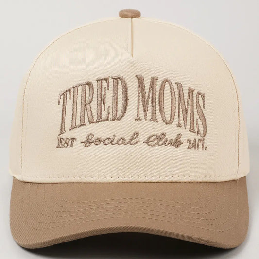 Tired Moms Social Club - Hat (Beige)