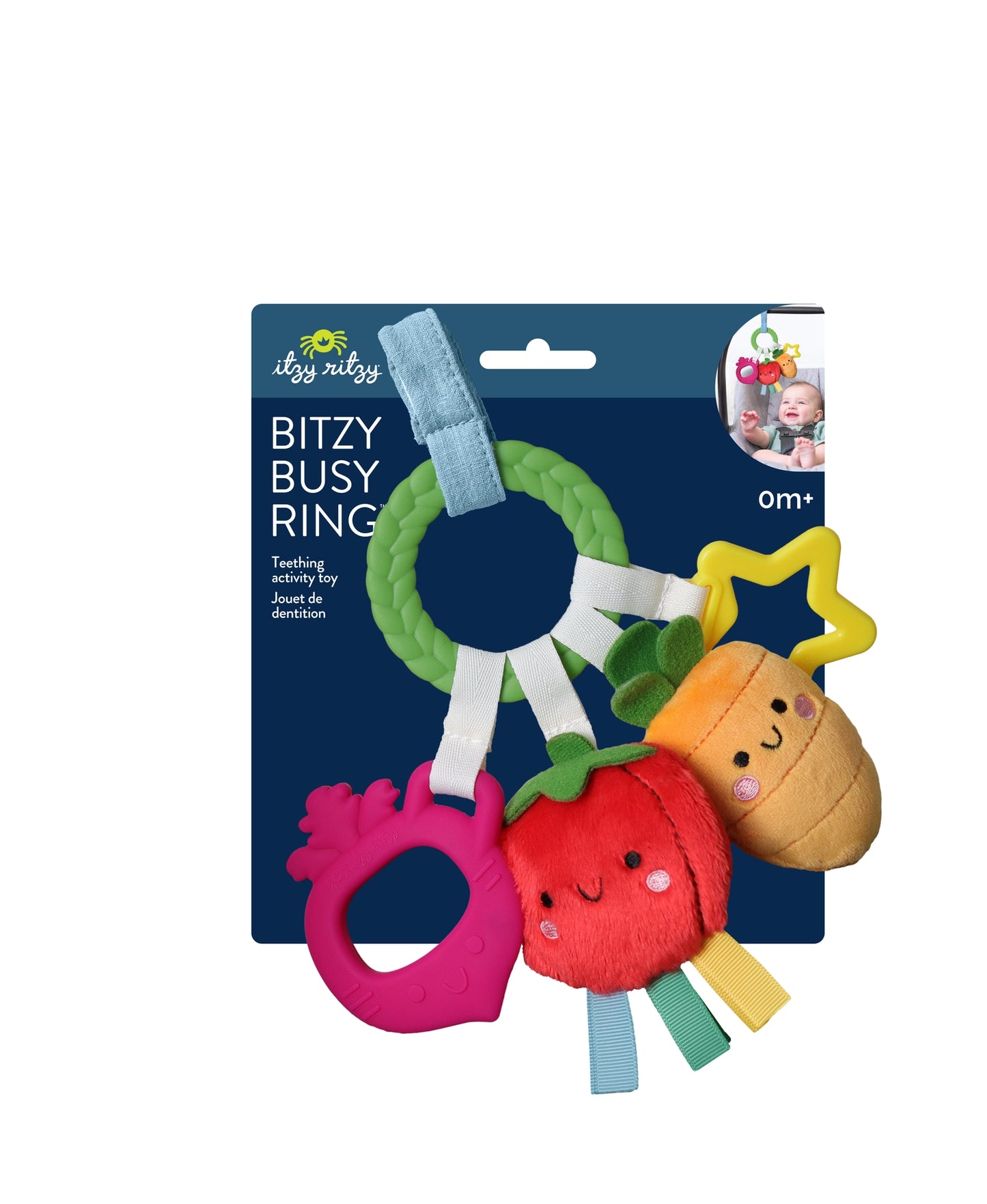 Itzy Ritzy - Bitzy Busy Ring (Veggie)