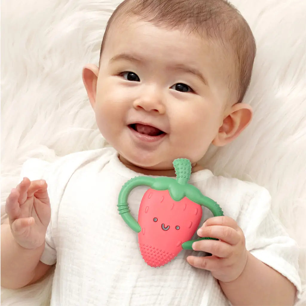 Itzy Ritzy - Strawberry Teether