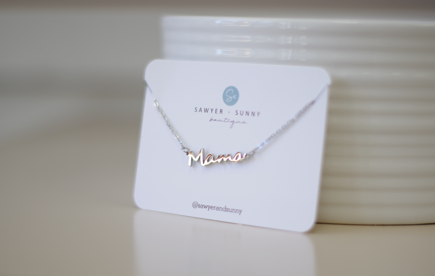 Mama Necklace (silver)