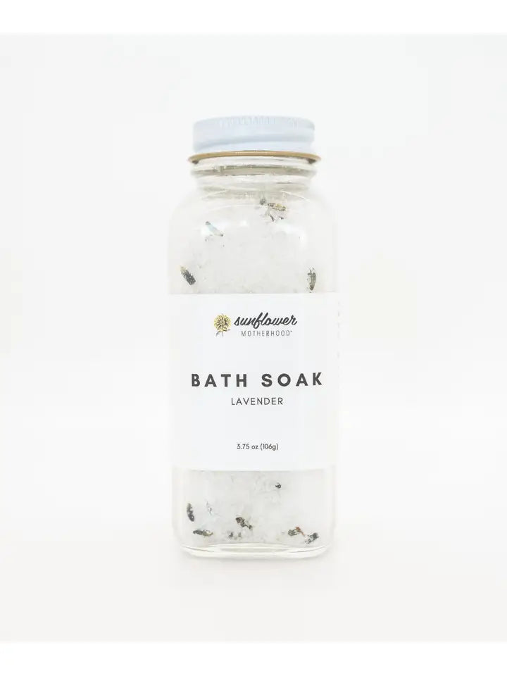 Sunflower Motherhood - Relaxing Lavender Epsom Bath Soak