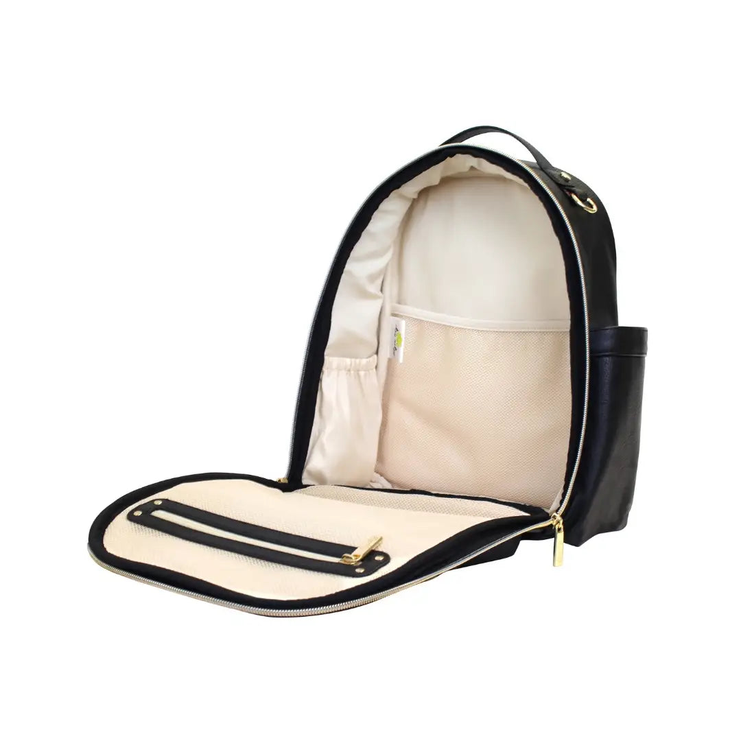 Black Itzy Mini Diaper Bag Backpack Sawyer Sunny Boutique