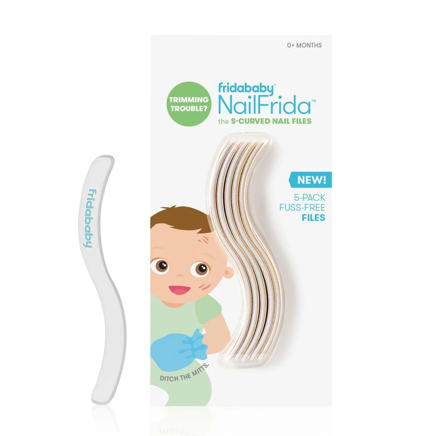 Frida Baby - NailFrida (5pack s-curved nail files)