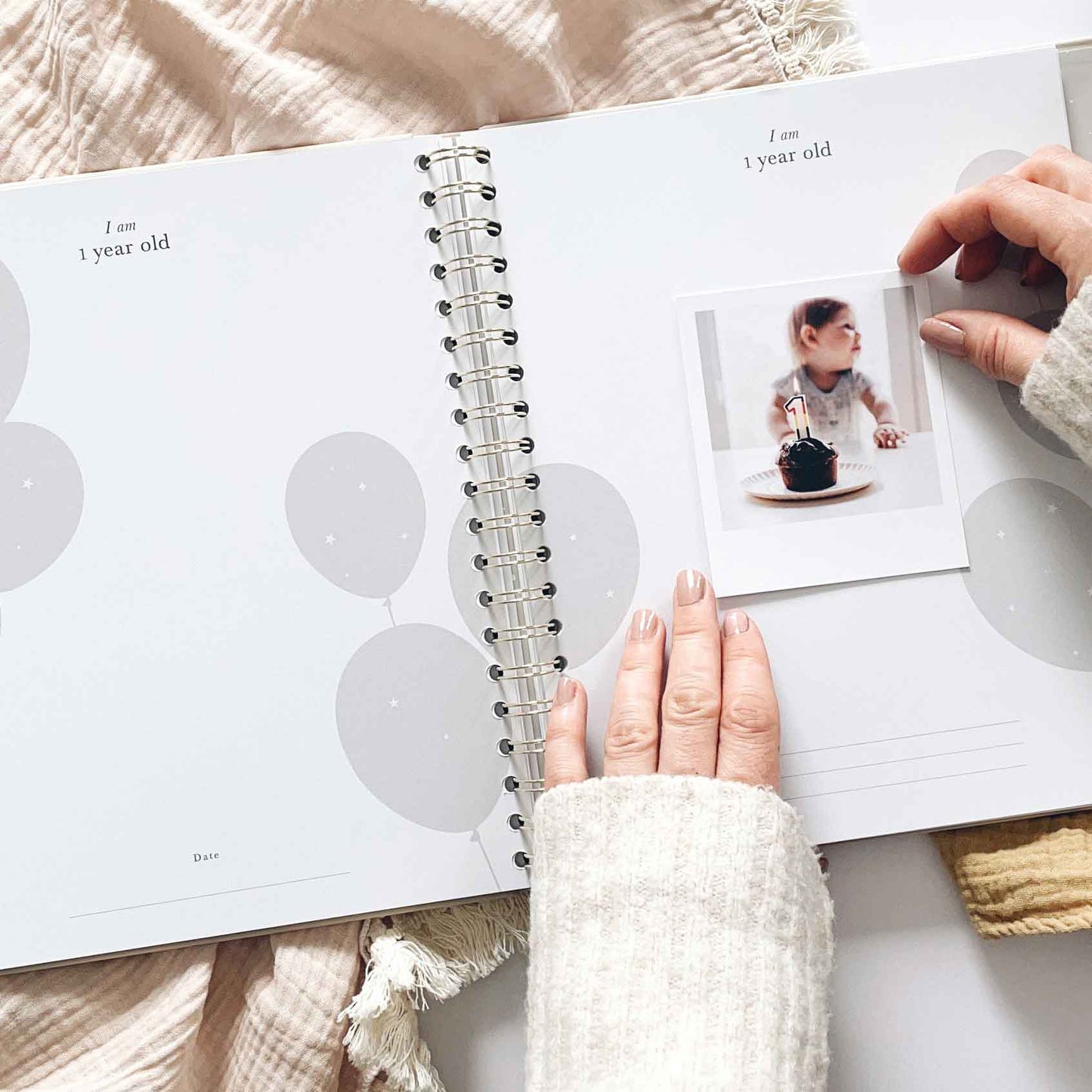 My Baby Memory Book (White)