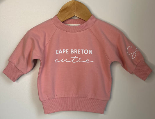 Sawyer + Sunny - Cape Breton Cutie Crewneck (Pink)